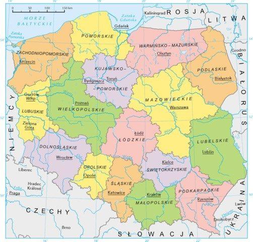 Z.020. Mapa administracyjna... NISKIE WĘGLOWODANY TJ. DO 26% WZROSTU... GLUKOZA NATURALNA... INDEKS  ŻYWIENIOWY  TJ. IŻ PRODUKTU....JPG